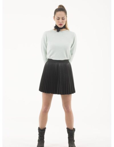 Rappresentante abbigliamento Riccardo Calmonte - Maglificio Bartolini - Gonna nera donna