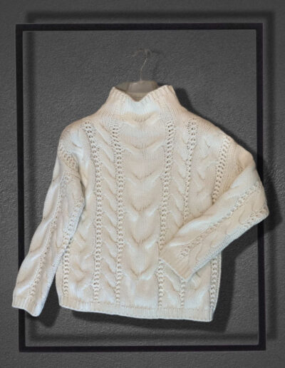 maglia donna bianca Noos Rappresentanze abbigliamento Riccardo Calmonte